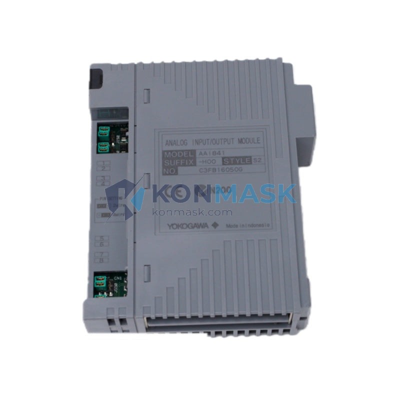 Yokogawa AAI841-H00 S2 CENTUM VP / CS 3000 Compatible - Front Panel and Connectivity View
