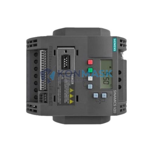 Siemens 6SL3210-5BE22-2CV1 - Front Panel and Connectivity View
