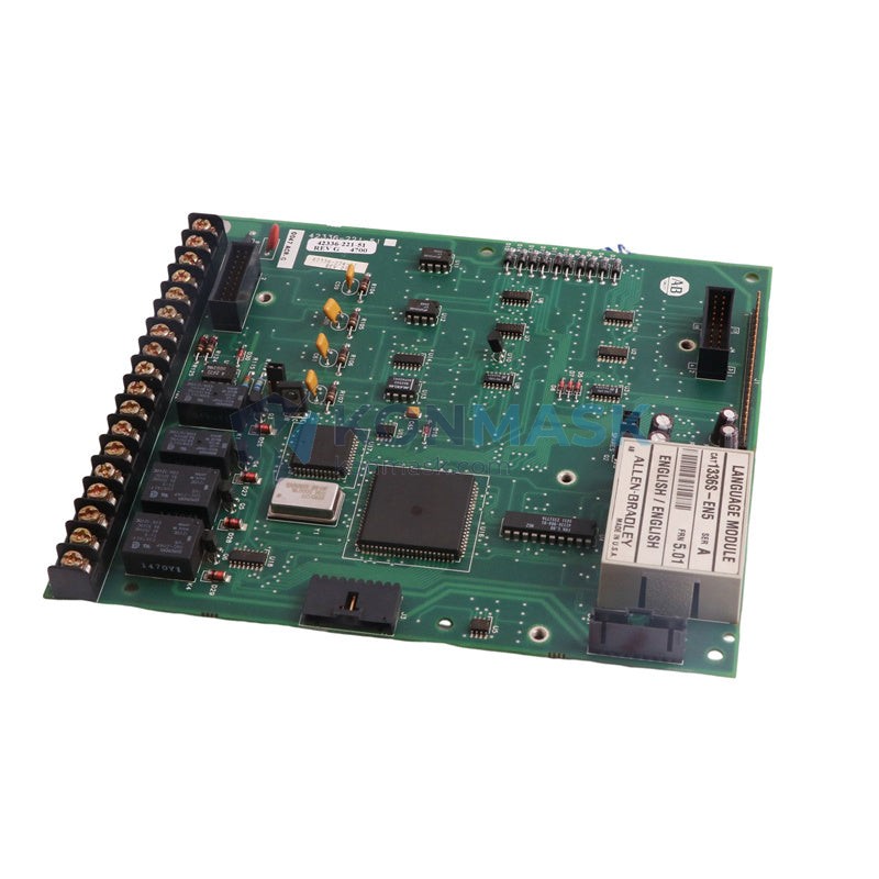 Allen-Bradley 1336S-EN5 42336-221-51 1336 PLUS (1336S) - Front Panel and Connectivity View