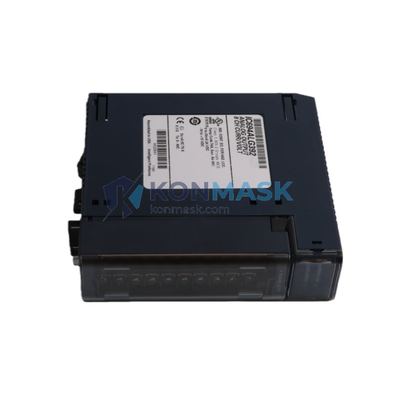 GE Fanuc IC694ALG392 Series 90-30 (90-30 PLC Family) - Front Panel and Connectivity View