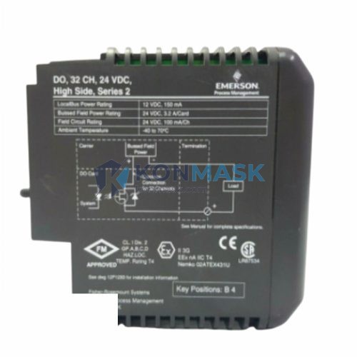 Genuine EMERSON KJ3204X1-BK1 SE4002S1T2B6 DeltaV™ DCS I/O Subsystem - Industrial Automation Part