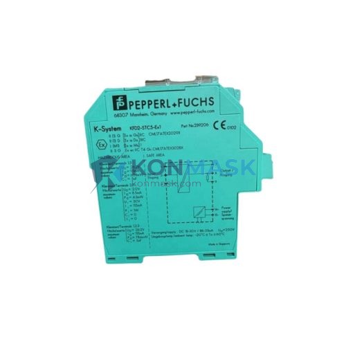 PEPPERL FUCHS KFD2-STC5-EX1 - Front Panel and Connectivity View