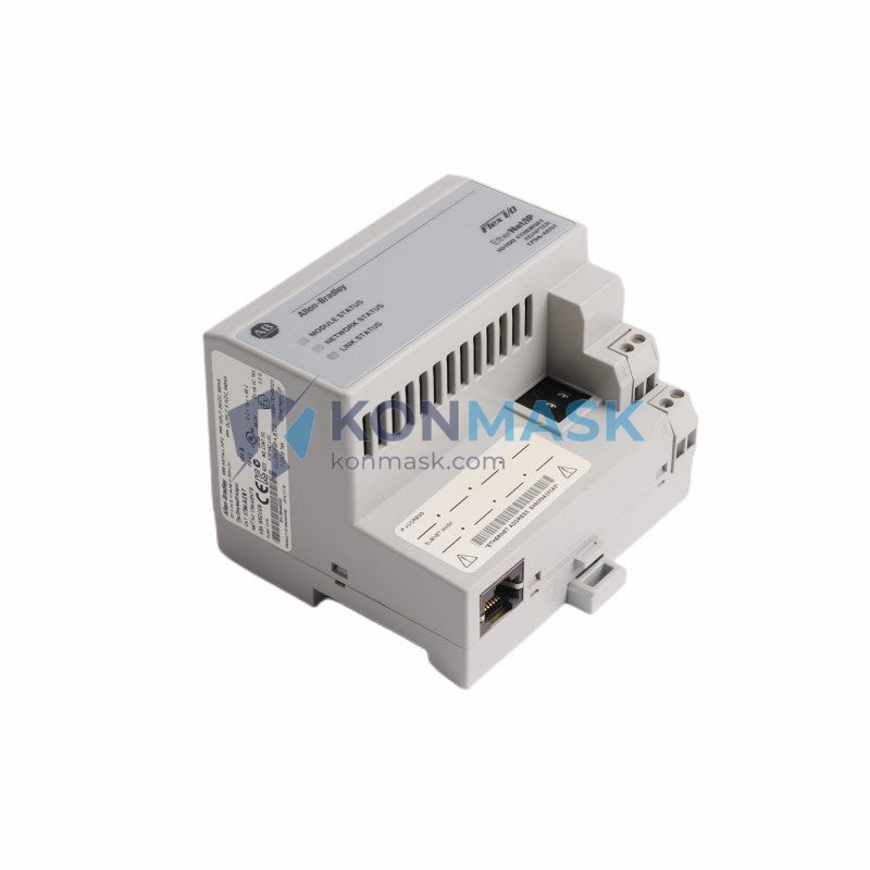 Allen-Bradley 1794-AENT FLEX I/O - Front Panel and Connectivity View