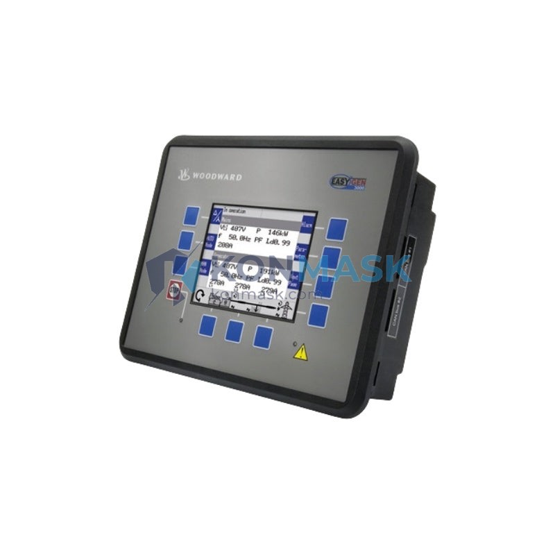 WOODWARD EASYGEN-3500-5 8440-1934 - Front Panel and Connectivity View