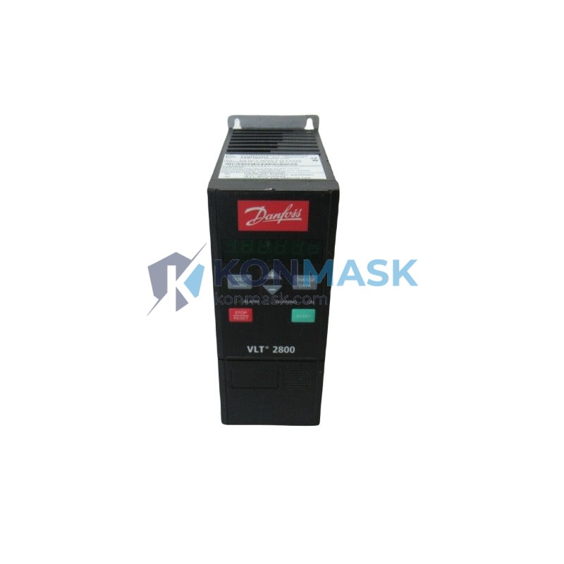DANFOSS VLT2800 - Front Panel and Connectivity View