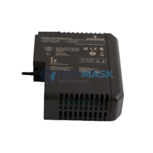 EMERSON VE4022 KJ3243X1-BB1 12P3994X052 DeltaV™ Plus DCS - Front Panel and Connectivity View