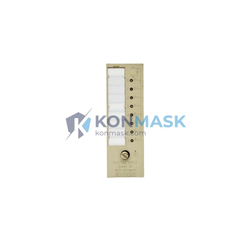 SIEMENS 6ES5413-8MA11 SIMATIC S5 - Front Panel and Connectivity View