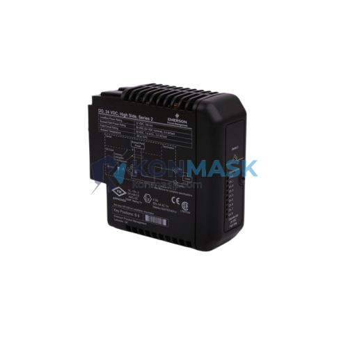 EMERSON KJ3202X1-BA1 12P2536X042 - Front Panel and Connectivity View