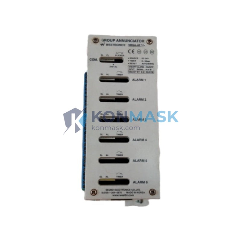Westronics SBGA-6P1WM SBGA Series - Front Panel and Connectivity View