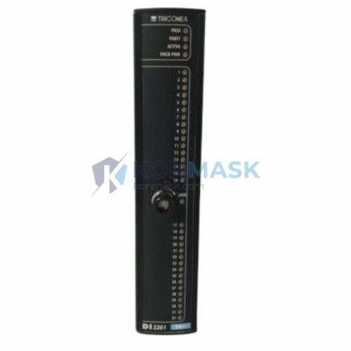TRICONEX DI 3301 - Front Panel and Connectivity View