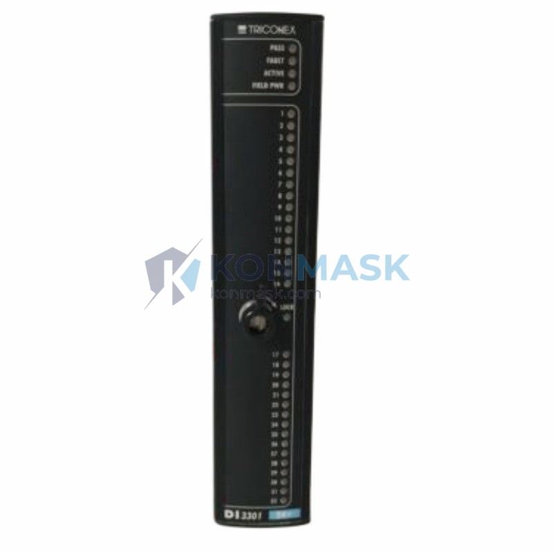 TRICONEX DI 3301 - Front Panel and Connectivity View