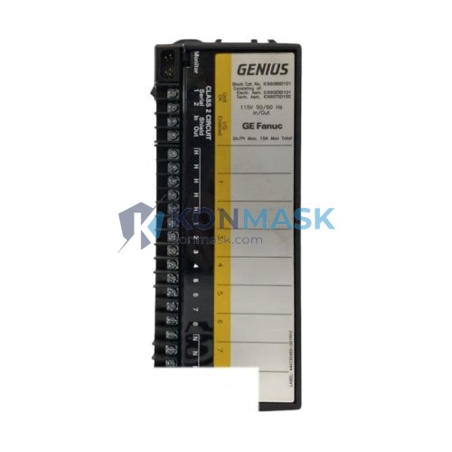 Genuine GE IC660BBD101 Genius Block I/O - Industrial Automation Part