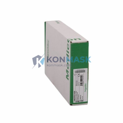 Schneider Electric 140CPS11420 Modicon Quantum - Front Panel and Connectivity View