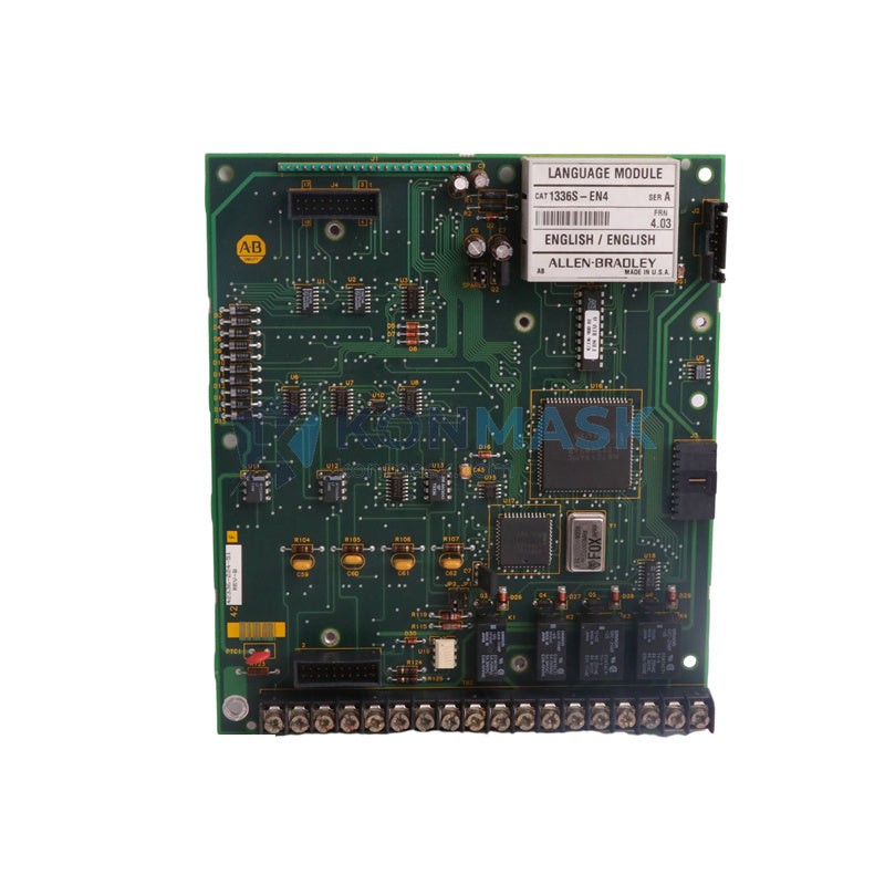Allen-Bradley 1336S-EN4 42336-224-51 1336 PLUS AC Drive - Front Panel and Connectivity View