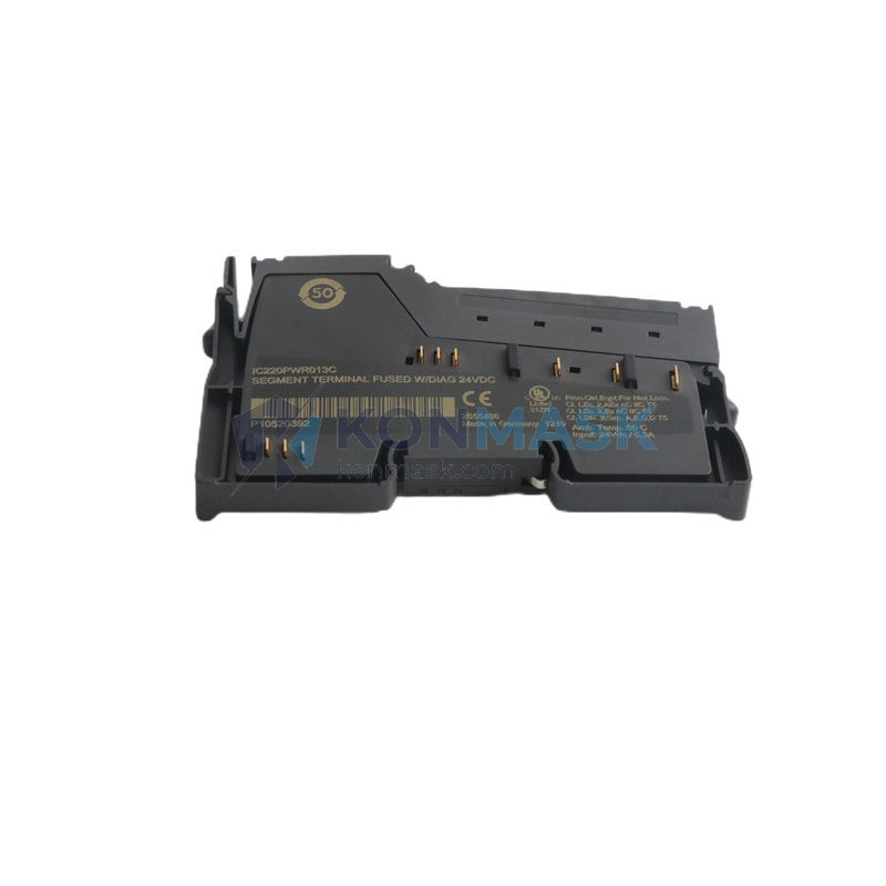 GE IC220PWR013 VersaMax Nano/Micro PLC - Front Panel and Connectivity View