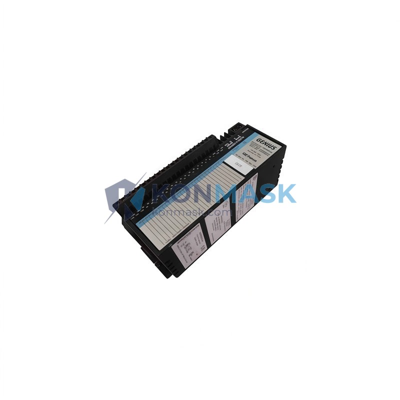 GE IC660BBD024 Genius I/O - Front Panel and Connectivity View
