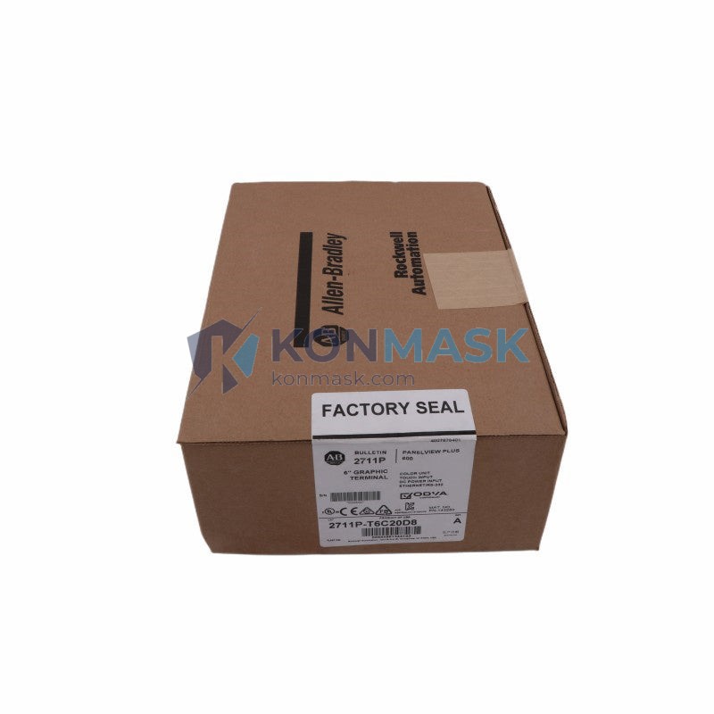 Allen-Bradley 2711P-T6C20D8 PanelView Plus 6 - Technical Label and Specifications