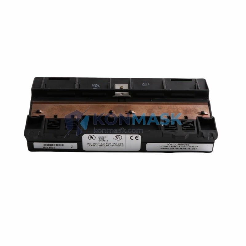 GE Fanuc IC670ALG630 GE Fanuc IC670 (Genius I/O) - Technical Label and Specifications