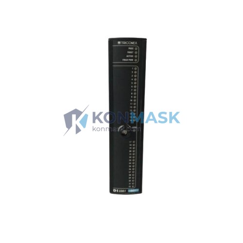 TRICONEX DI3301 - Front Panel and Connectivity View