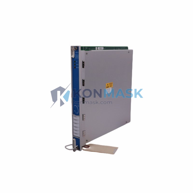 BENTLY NEVADA 3500/62 136483-01 - Front Panel and Connectivity View