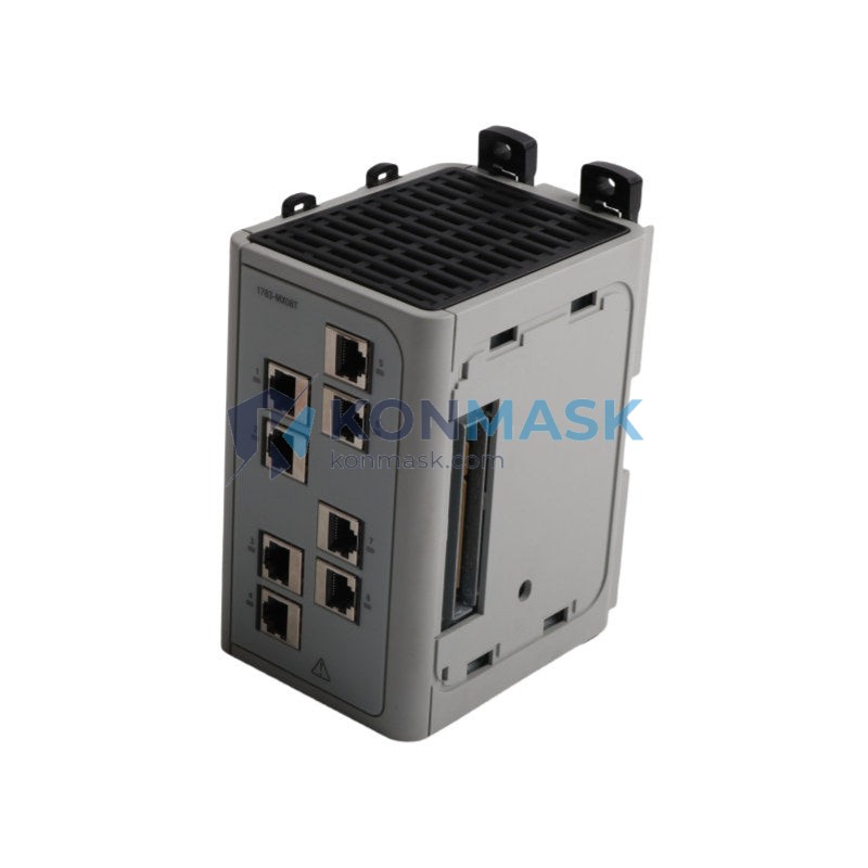 Allen-Bradley 1783-MX08T - Front Panel and Connectivity View