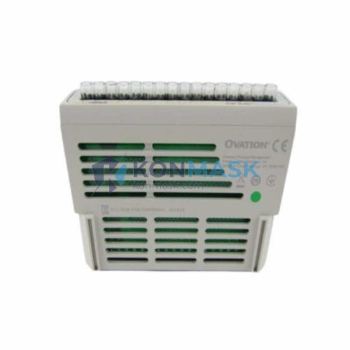 EMERSON 5X00034G01 - Front Panel and Connectivity View