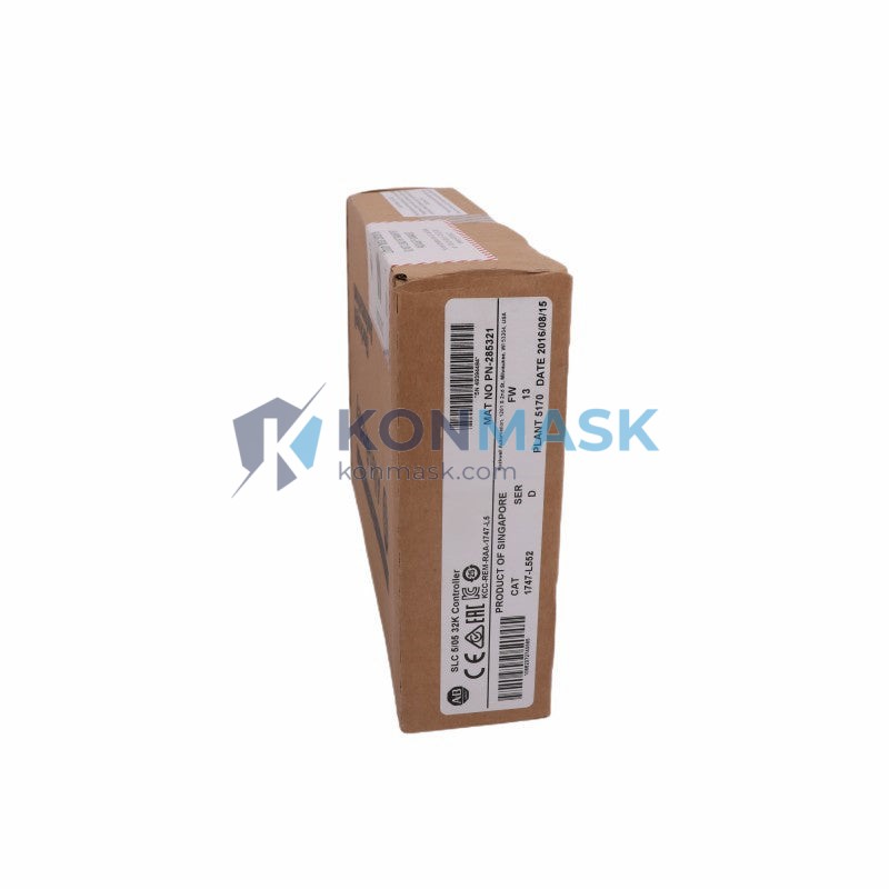 PLC 1747-L552 - Front Panel and Connectivity View