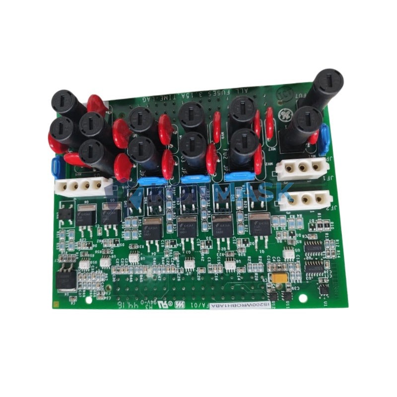 GE (General Electric) IS200WROBH1A - Front Panel and Connectivity View