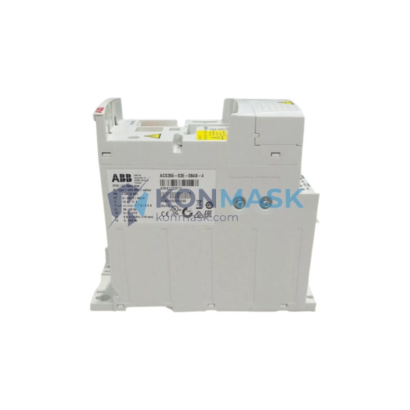 ABB ACS355-03E-06A7-2 - Front Panel and Connectivity View