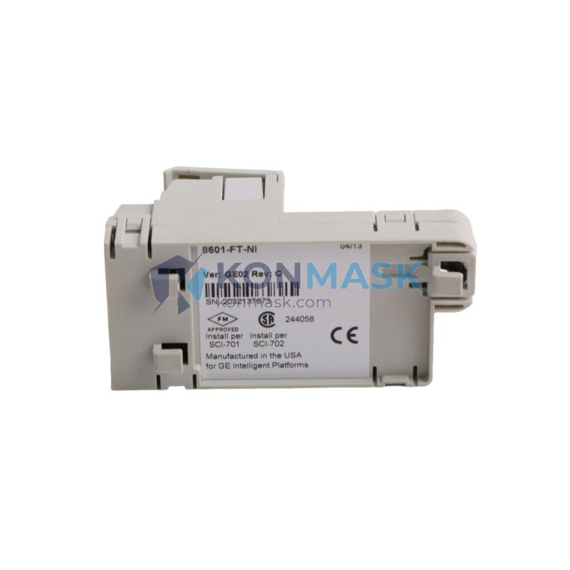 GE 8601-FT-NI - Technical Label and Specifications