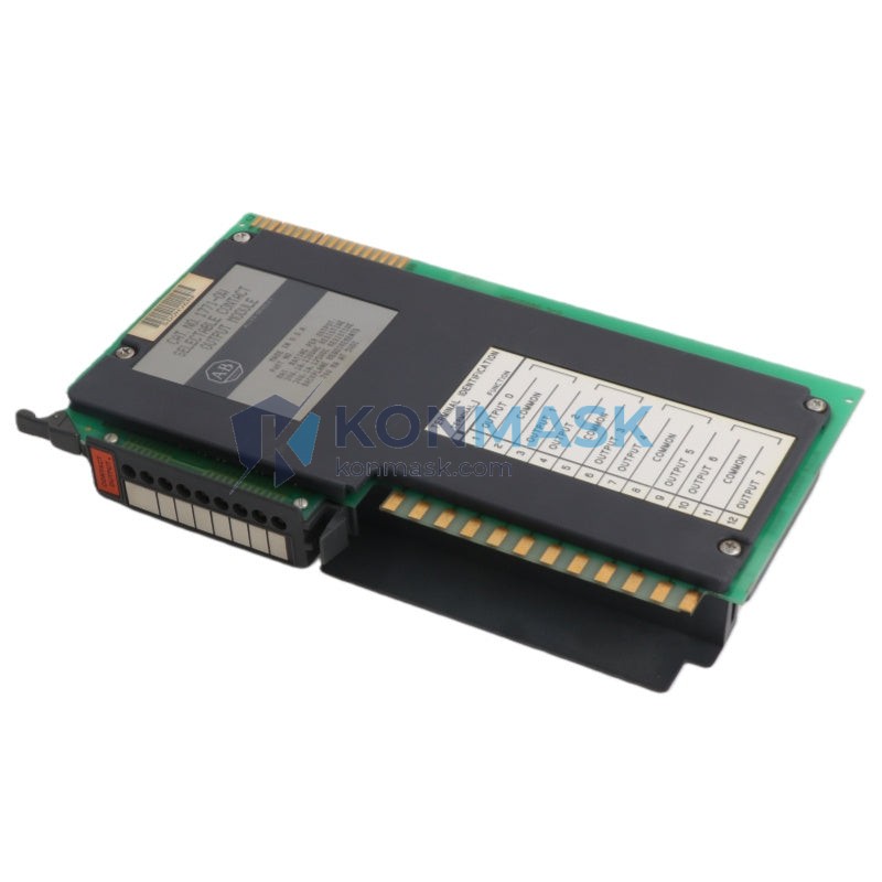 Allen-Bradley 1771-OW 1771 PLC-5 I/O - Front Panel and Connectivity View