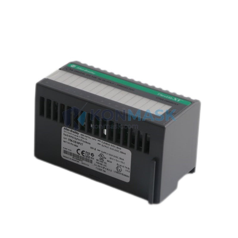 PLC 1794-OB16PXT FLEX I/O (1794 Series) - Front Panel and Connectivity View