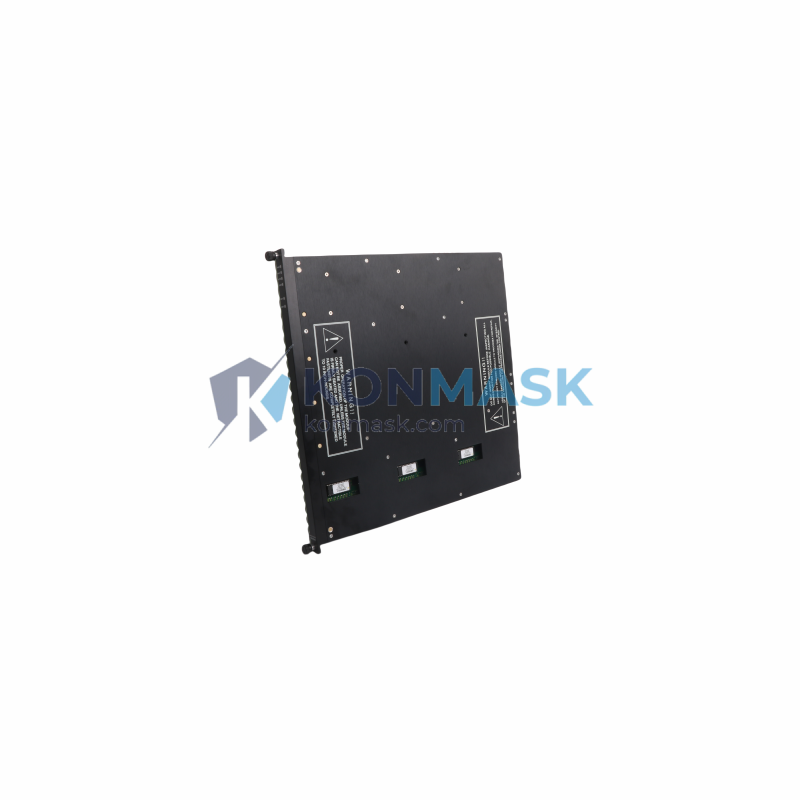 Triconex 3805H Tricon (Triple Modular Redundant) - Front Panel and Connectivity View