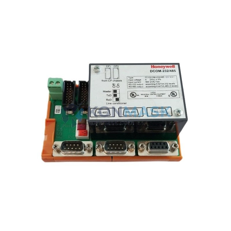 Honeywell FC-DCOM-232/485 - Technical Label and Specifications