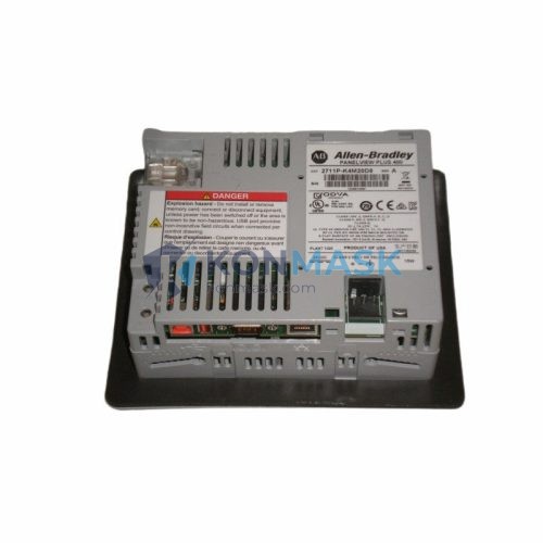Allen-Bradley 2711P-K4M20D PanelView Plus 400 - Front Panel and Connectivity View