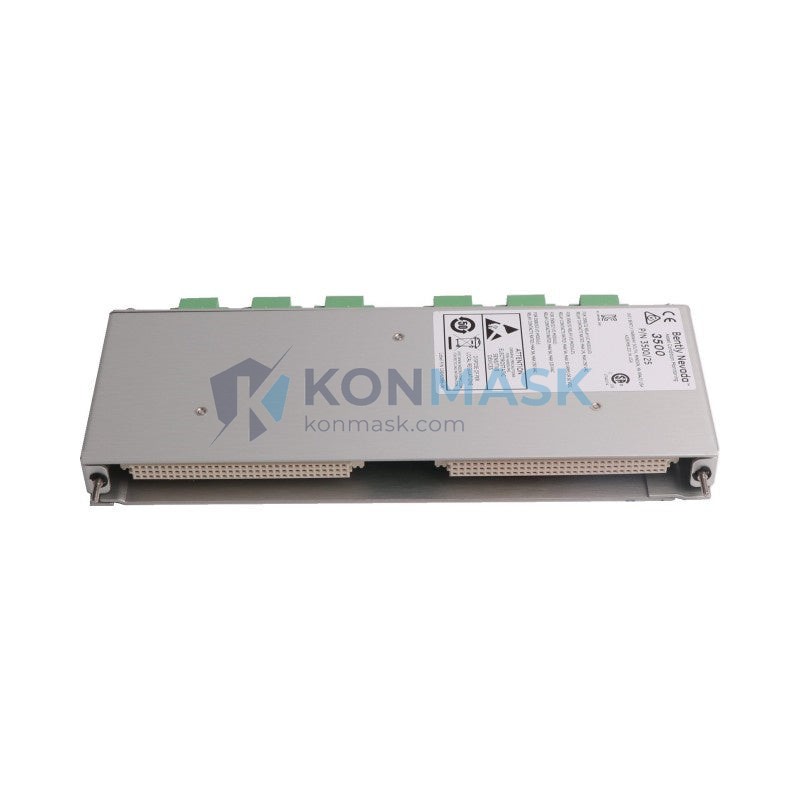 BENTLY NEVADA 125800-01 3500 Machinery Protection System - Technical Label and Specifications