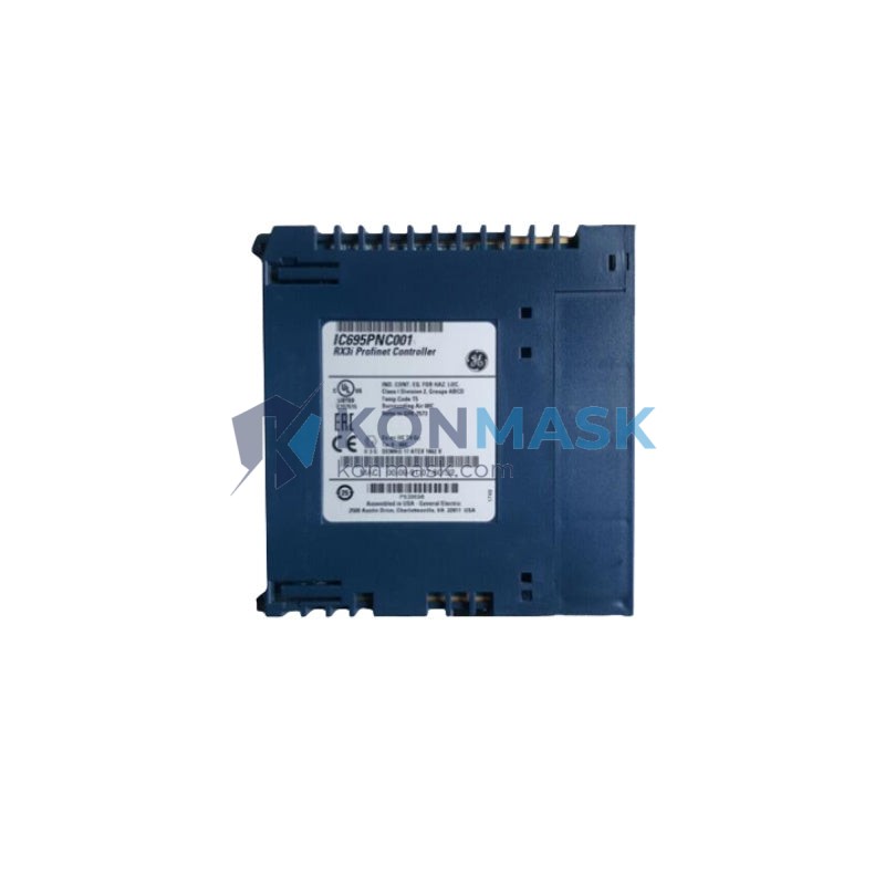 GE IC695PNC001-BABA - Front Panel and Connectivity View