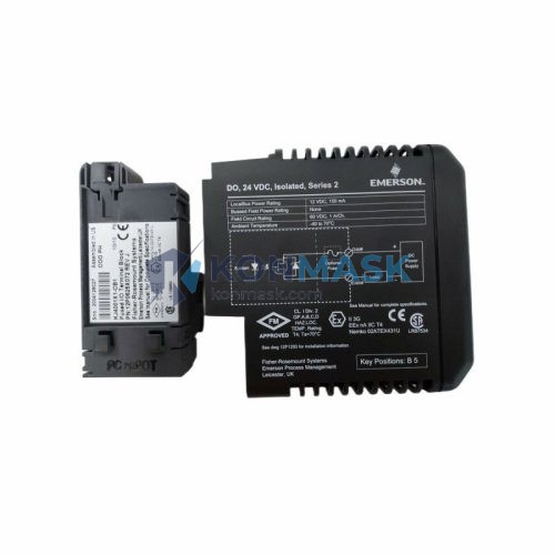 EMERSON KJ3208X1-BA1 12P3904X012 DeltaV™ DCS - Front Panel and Connectivity View