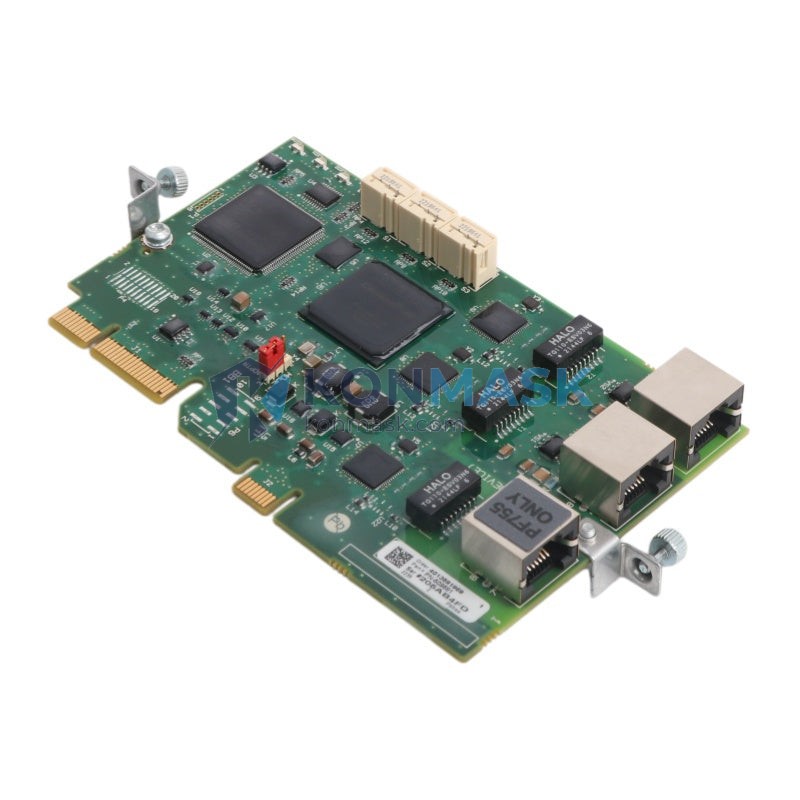 Allen-Bradley 20-750-ENETR PowerFlex 750 Option Module - Front Panel and Connectivity View