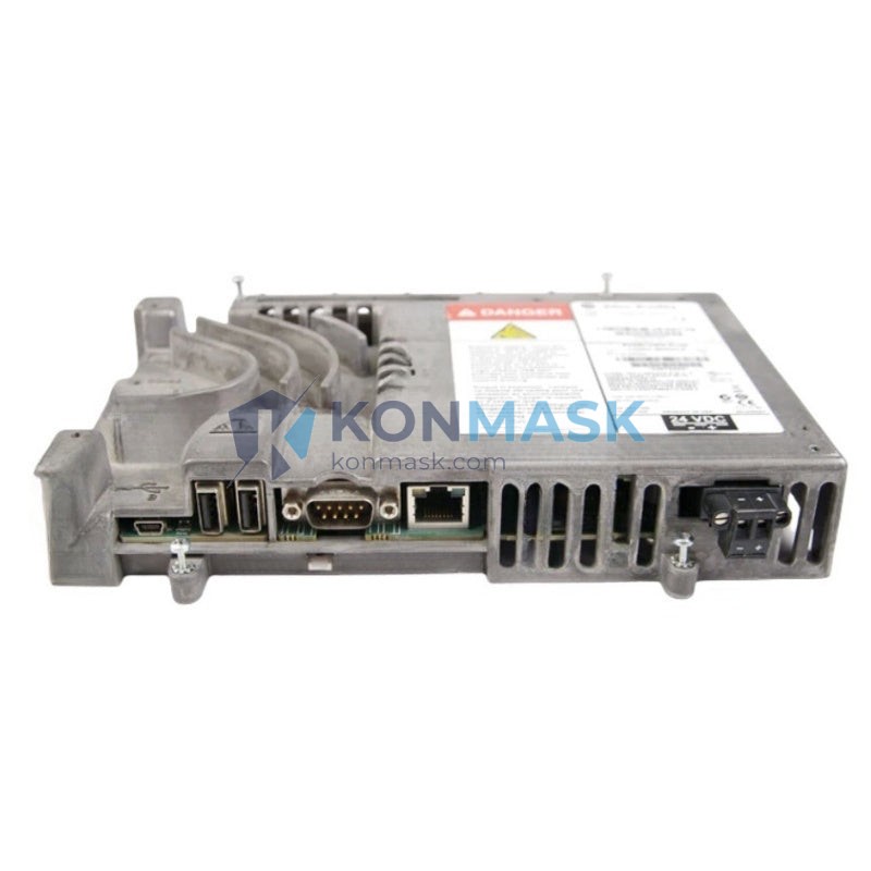 Allen-Bradley 2711PC-RP8D PanelView Plus 6 Compact (2711PC) - Front Panel and Connectivity View