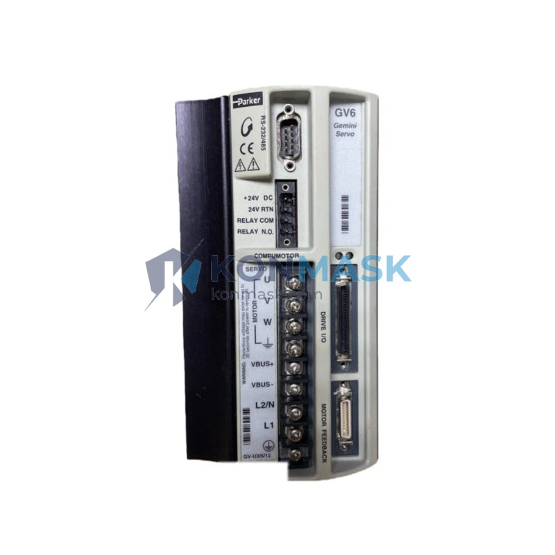 Genuine Parker Hannifin GV6-U12E-NK GV6 (Compax3 Platform) - Industrial Automation Part