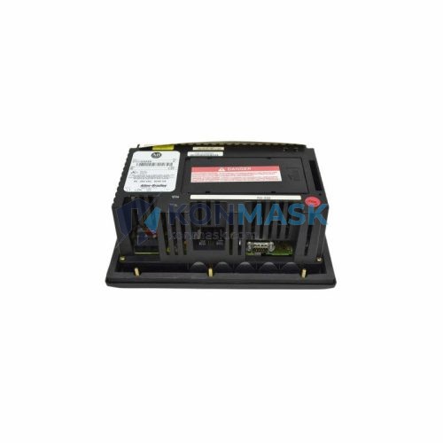 PLC 2711-K5A5X PanelView 550 - Front Panel and Connectivity View