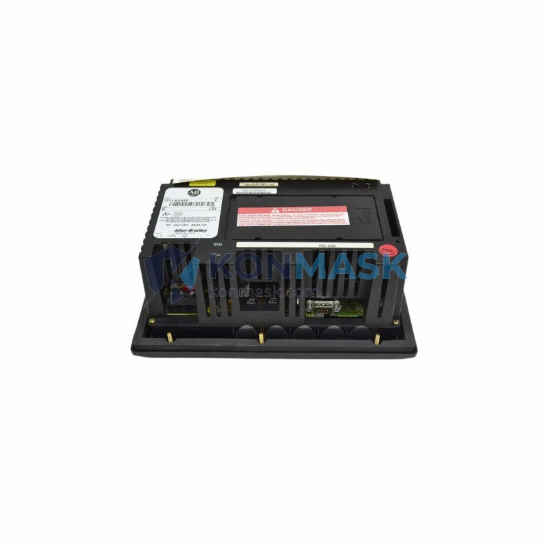 PLC 2711-K5A5X PanelView 550 - Front Panel and Connectivity View