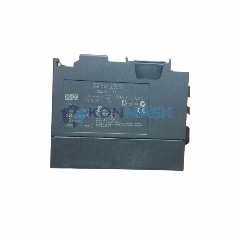 SIEMENS 6ES7321-1BP00-0AA0 SIMATIC S7-300 - Front Panel and Connectivity View