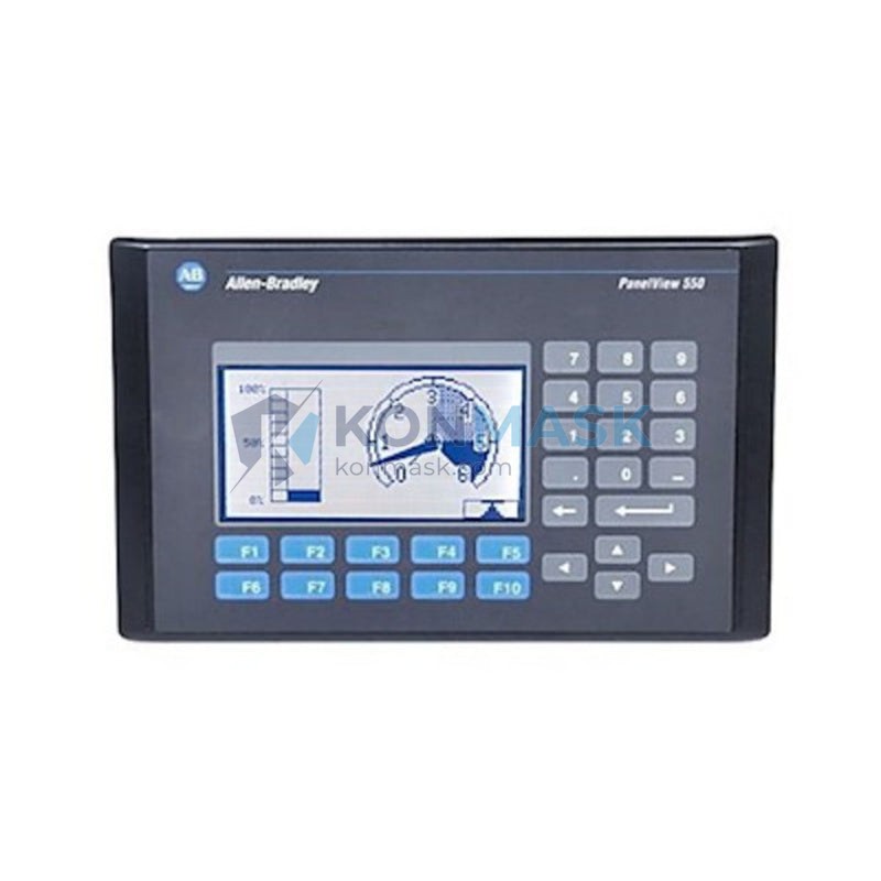 PLC 2711-B5A1 - Front Panel and Connectivity View