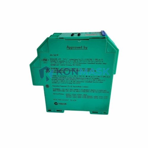 Pepperl+Fuchs KFU8-UFT-EX2.D - Front Panel and Connectivity View