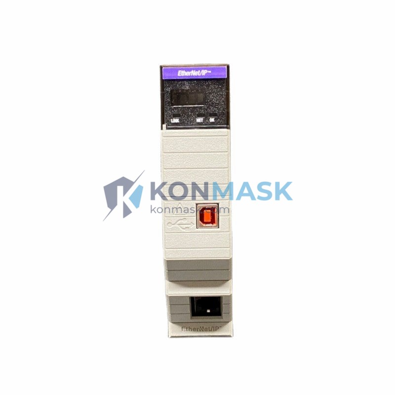 Allen-Bradley 1756-EN2T/D ControlLogix - Front Panel and Connectivity View