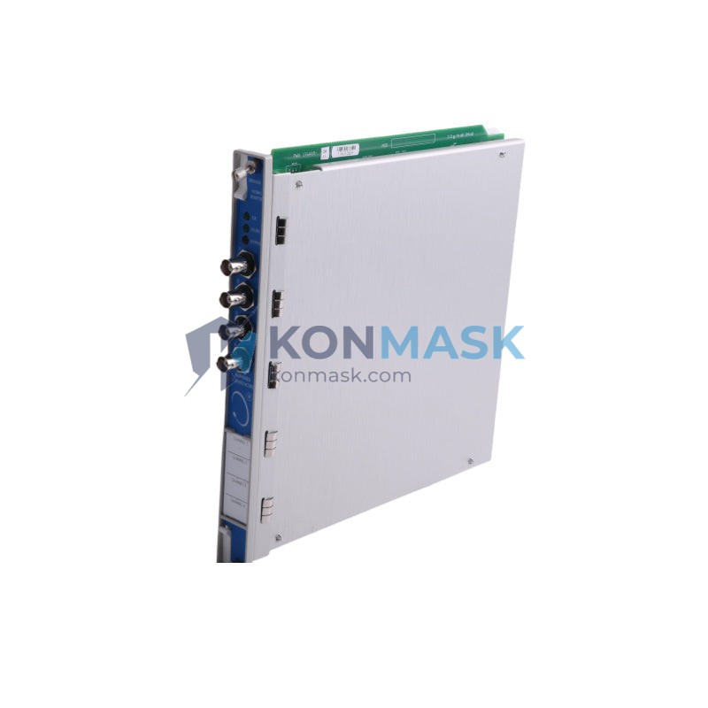 Bently Nevada 3500/46M 176449-06 - Front Panel and Connectivity View