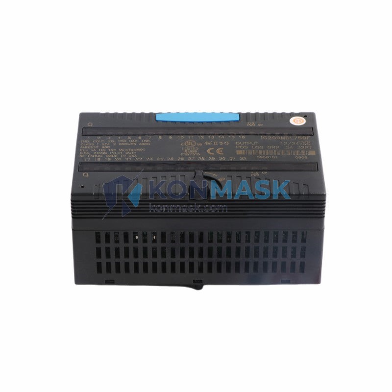 General Electric IC200MDL750 VersaMax Micro PLC - Front Panel and Connectivity View