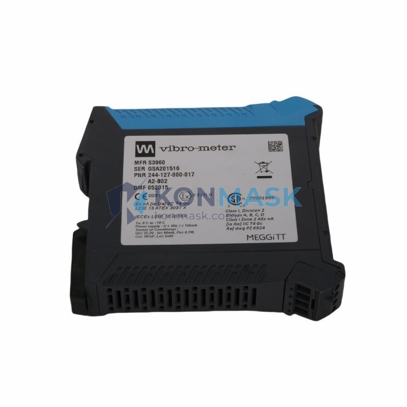 Meggitt Vibro-Meter GSI 127 244-127-000-017 A2-B02 - Front Panel and Connectivity View